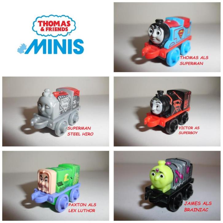 Thomas de Trein Minis DC Super Friends Superman Series, Kinderen en Baby's, Speelgoed | Thomas de Trein, Zo goed als nieuw, Ophalen of Verzenden