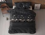 Dekbedovertrek 140x200/220 Buddha Antraciet, Eenpersoons, Verzenden, Dekbedovertrek, Nieuw