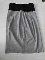 Zara grijze kokerrok pied-de-poul ruitjes print maat XS / S, Verzenden, Zara, Zo goed als nieuw, Maat 34 (XS) of kleiner