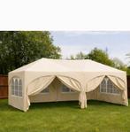 Easy up partytent 6x3 beige, Ophalen of Verzenden, Nieuw, 5 tot 8 meter