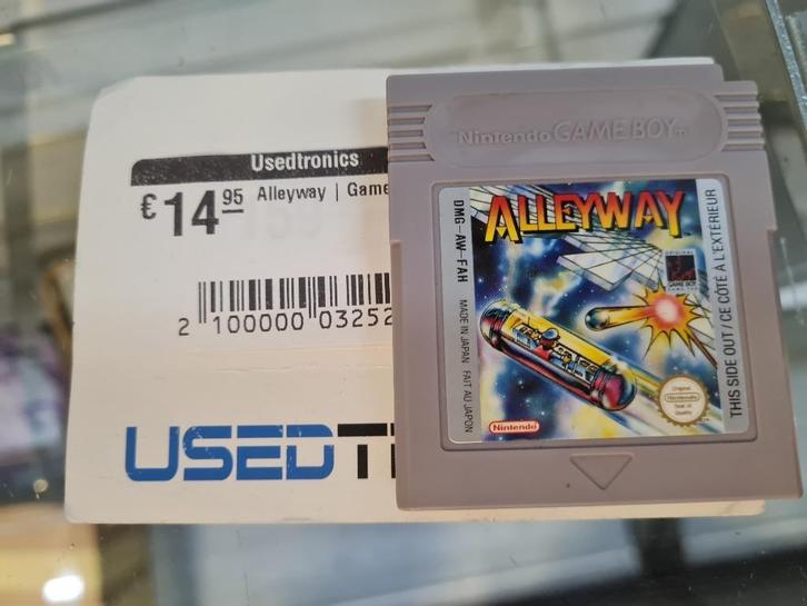 Alleyway | GameBoy, Spelcomputers en Games, Games | Nintendo Game Boy, Gebruikt, Avontuur en Actie, 1 speler, Vanaf 3 jaar, Ophalen