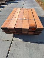 Dikke hardhouten  azobe planken Circa  4,5x20x180cm, Ophalen, Zo goed als nieuw, Hout
