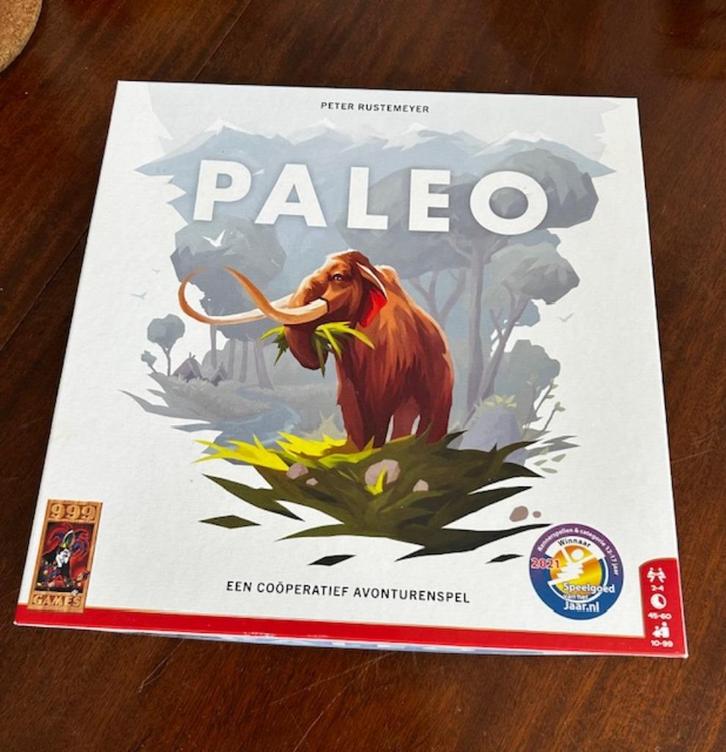 Paleo - een coöperatief avonturenspel, Hobby en Vrije tijd, Gezelschapsspellen | Bordspellen, Zo goed als nieuw, Ophalen