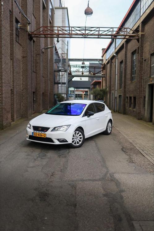 Seat Leon 1.4 TSI 90KW 2014 Wit, Auto's, Seat, Particulier, Leon, Airbags, Bluetooth, Cruise Control, Elektrische ramen, Mistlampen