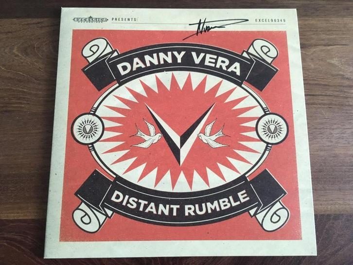 Vinyl LP Danny Vera Distant Rumble GESIGNEERD NIEUW, Cd's en Dvd's, Vinyl | Pop, Nieuw in verpakking, 2000 tot heden, 12 inch