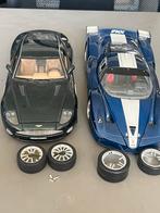2x auto modellen 1/18 1x hotweels  - Defect, Hobby en Vrije tijd, Modelauto's | 1:18, Ophalen, Gebruikt, Auto, Hot Wheels