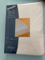 Molton Deluxe Stretch Hoeslaken - Nieuw in verpakking!, Eenpersoons, Nieuw, Ophalen of Verzenden, Wit