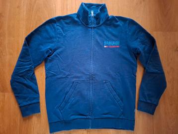 Napapijri blauw herenvest maat M beschikbaar voor biedingen