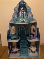 Frozen huis met accesoires, Ophalen, Gebruikt, Poppenhuis