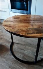 Salontafel, Huis en Inrichting, Ophalen, Rond, 50 tot 100 cm, Zo goed als nieuw
