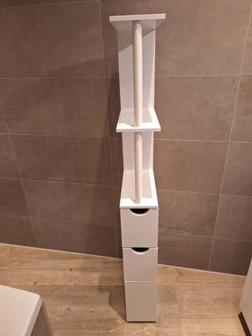 Witte Badkamerkast - Smal Model
