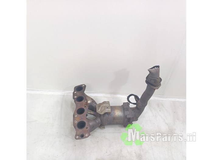 Uitlaatspruitstuk + katalysator van een Suzuki Swift, Auto-onderdelen, Uitlaatsystemen, Suzuki, Gebruikt, 3 maanden garantie, Ophalen of Verzenden