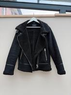 Zara Zwarte Jas, Kleding | Dames, Jassen | Winter, Ophalen of Verzenden, Zo goed als nieuw, Maat 42/44 (L), Zwart