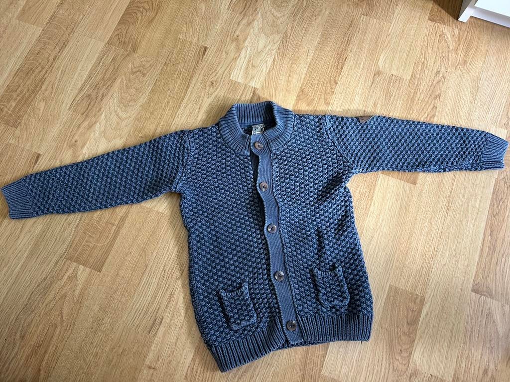 Vest, maat 98, Tape a L’oeil, blauw/grijs, Trui of Vest, Ophalen of Verzenden, Jongen, Tape a l'Oeil