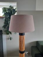 Grote lampenkap taupe, Huis en Inrichting, Lampen | Lampenkappen, Ophalen of Verzenden, Zo goed als nieuw, Rond, 25 tot 50 cm