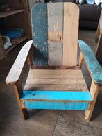 Sloopthout stoel blauw tinten, Ophalen, Zo goed als nieuw, Stoel(en)