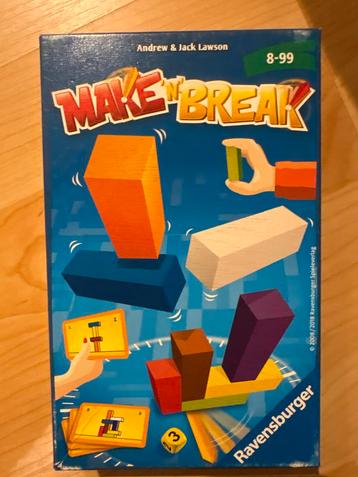 Make 'n' Break - Houten Blokken Spel beschikbaar voor biedingen