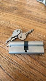 Cilinder Iseo 40-40 incl 3 sleutels, Ophalen of Verzenden, Nieuw, Slot