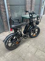 Fatbike met mandje en ingebouwd slot, Fietsen en Brommers, Brommers | Tomos, Ophalen, Zo goed als nieuw, Maximaal 25 km/u, 5 versnellingen