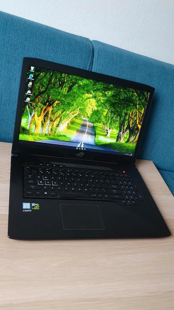 ASUS 17 inch Gaming Laptop (Core i7 8750H / 1050Ti / 16GB), Computers en Software, Windows Laptops, Zo goed als nieuw, 17 inch of meer