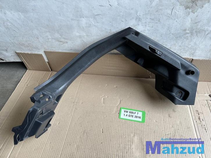 VW GOLF 7 Links hoedenplank houder bagagebekleding 2012-2021, Auto-onderdelen, Interieur en Bekleding, Volkswagen, Gebruikt, Ophalen of Verzenden