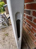 Nieuwe CanDo hardhouten voordeur gegrond stomp 88x201 cm, Doe-het-zelf en Verbouw, Deuren en Horren, Ophalen, 80 tot 100 cm, Nieuw