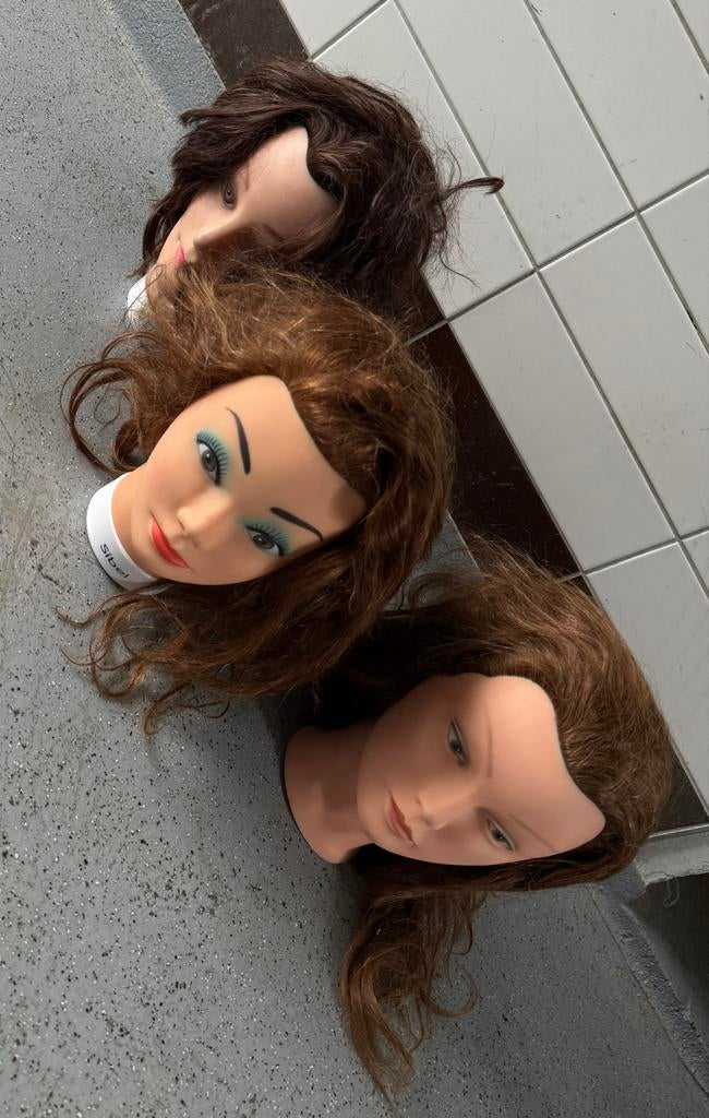 Oefenhoofd Kapper Set, Ophalen of Verzenden, Gebruikt, Overige typen