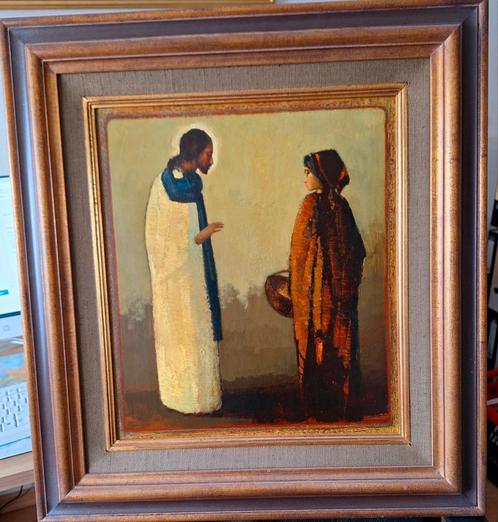 Staf Beerten 1930  (De Samaritaanse vrouw), Antiek en Kunst, Kunst | Schilderijen | Klassiek, Ophalen
