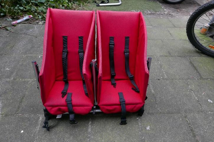 Duo-babyzitje voor bolderkar Rambler Explorer, Caravans en Kamperen, Bolderkarren, Gebruikt, Ophalen of Verzenden