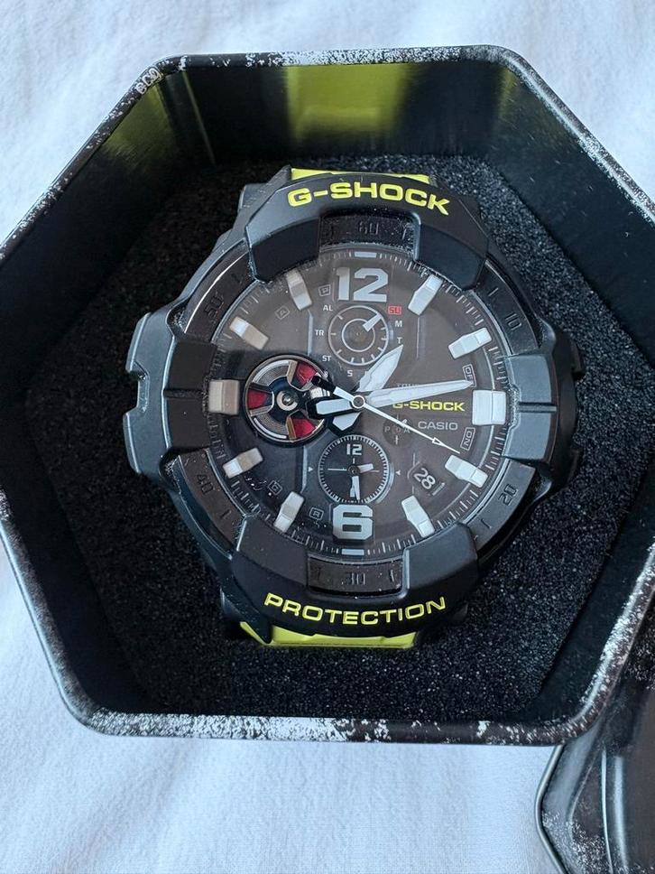 Casio G-Shock Gravitymaster GR-B300RY-1A9ER - Geel, Sieraden, Tassen en Uiterlijk, Horloges | Heren, Nieuw, Polshorloge, Casio