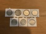 Zilveren Juliana Rijksdaalders Set (1959-1966), Postzegels en Munten, Munten | Nederland, Koningin Juliana, Setje, Zilver, Ophalen of Verzenden