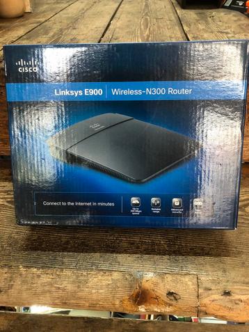 Linksys E900 Wireless - N300 Router beschikbaar voor biedingen