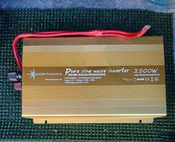 Omvormer 2500 watt. 12 v naar 230 v beschikbaar voor biedingen