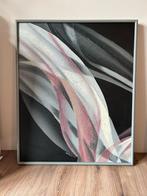 Anderson Mid-Century Olie Op Doek, Abstract Groot Origineel, Ophalen