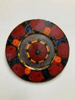 Keramisch fat lava vintage wandbord 43 cm doorsnede, Antiek en Kunst, Antiek | Wandborden en Tegels, Ophalen of Verzenden