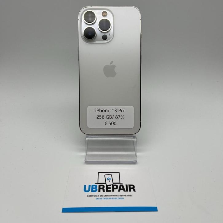Apple iPhone 13 Pro 256 GB Silver, Telecommunicatie, Mobiele telefoons | Hoesjes en Frontjes | Apple iPhone, Refurbished, iPhone 13 Pro