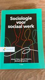 A. Talan - Sociologie voor sociaal werk, Ophalen of Verzenden, Zo goed als nieuw, A. Talan; M. Berghmann; E. Steenks, Sociale wetenschap