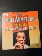 Louis Armstrong	Hello Dolly / What A Wonderful World, Gebruikt, 7 inch, Single, Ophalen of Verzenden