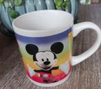 Vintage Beker Mickey Mouse en Donald Duck, Ophalen of Verzenden, Mickey Mouse, Zo goed als nieuw, Servies
