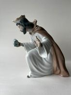 Nao by Lladro porseleinen beeld: koning Melchior met kist, Diversen, Kerst, Ophalen, ., Zo goed als nieuw, .