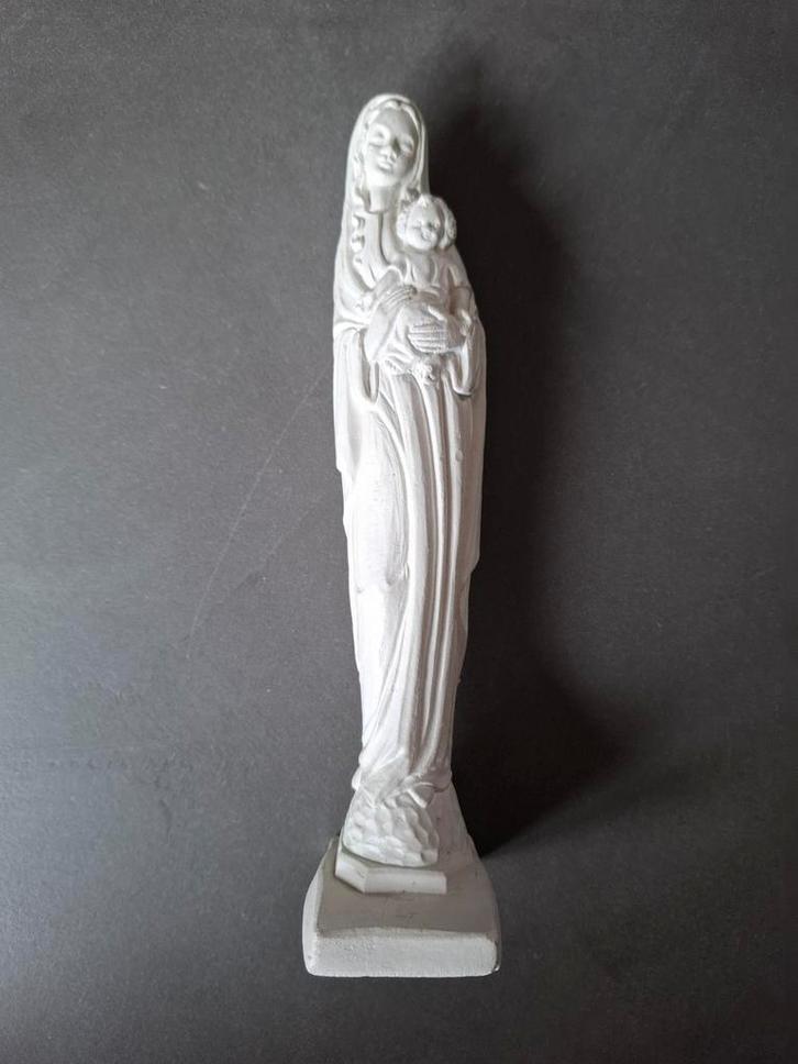 Mariabeeld Flasuform 22cm - Perfecte Staat!, Antiek en Kunst, Kunst | Beelden en Houtsnijwerken, Ophalen