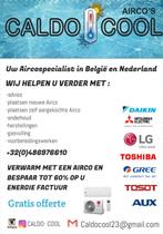 AIRCOWARMTEPOMP MET MONTAGE GOEDKOOPSTE IN NEDERLAND, Ophalen, Verwarmen, Nieuw, 3 snelheden of meer
