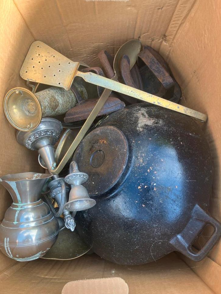 Antieke Keukenbenodigdheden - IJzer en Koperwaar Collectie, Antiek en Kunst, Antiek | Keukenbenodigdheden, Ophalen