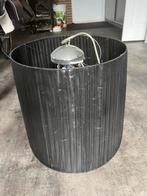 Lampenkap met Kroonluchter Zwart, Huis en Inrichting, Ophalen, Gebruikt, 25 tot 50 cm, Zwart