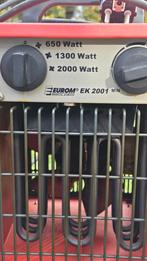 Eurom EK2001 Mini Elektrische Kachel – 2000 Watt, Doe-het-zelf en Verbouw, Verwarming en Radiatoren, Ophalen of Verzenden, Minder dan 60 cm