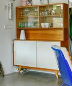 Jiri Jiroutek dressoir origineel met opbouw vitrinekast U452, Ophalen, 25 tot 50 cm, Design retro, Gebruikt