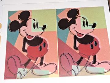 Andy Warhol Dubble Mickey Red. Geautoriseerde Uitgave  beschikbaar voor biedingen