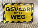 Gevaar op de weg ,metalen giftcard, Nieuw, Ophalen of Verzenden, Pand50, Info@pand50.nl