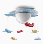 Vliegtuig Lamp met Mobiel, Phillips Mykidsroom Avigo, Ophalen of Verzenden, Zo goed als nieuw, Hout, Kindvriendelijk