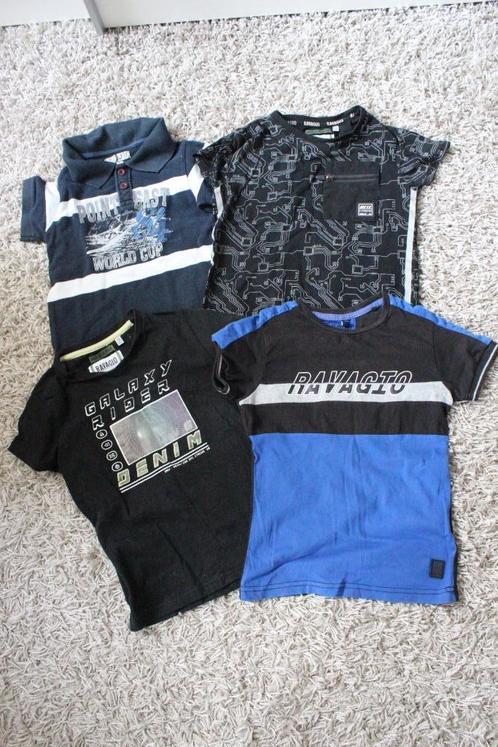 Kinderkleding mt 116-122 shirts 4st, Kinderen en Baby's, Kinderkleding | Kinder-kledingpakketten, Gebruikt, Maat 116, Ophalen of Verzenden